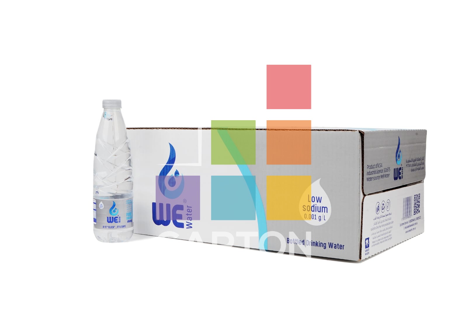 WE WATER 30*600ML
